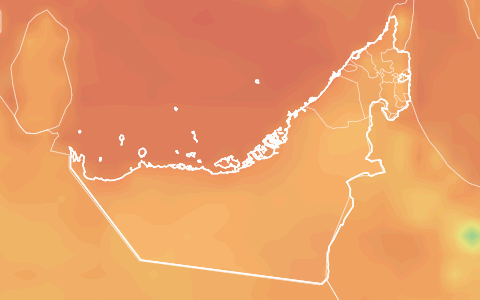 خريطة الحرارة