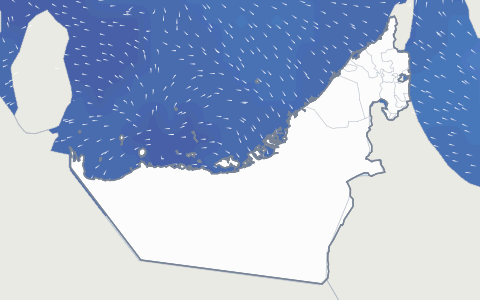خريطة الأمواج